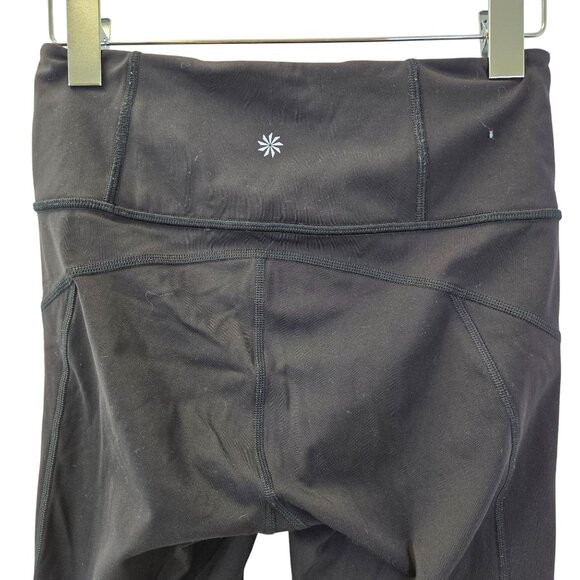 Athleta Rainier Activewear Zip Pocket Crop Tights Leggings Size XS - Picture 5 of 8